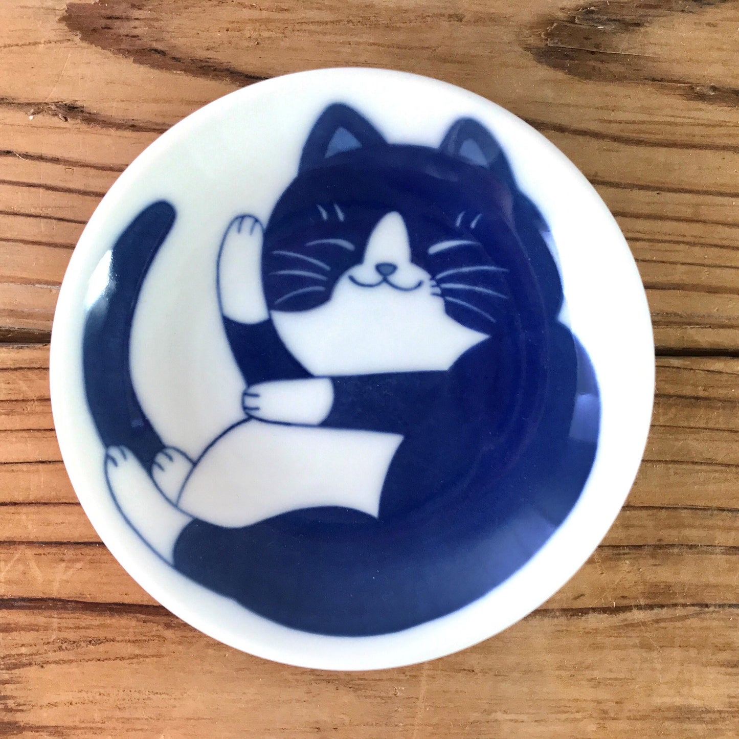 【25%OFF】特価品 軽量にゃん小皿 4柄