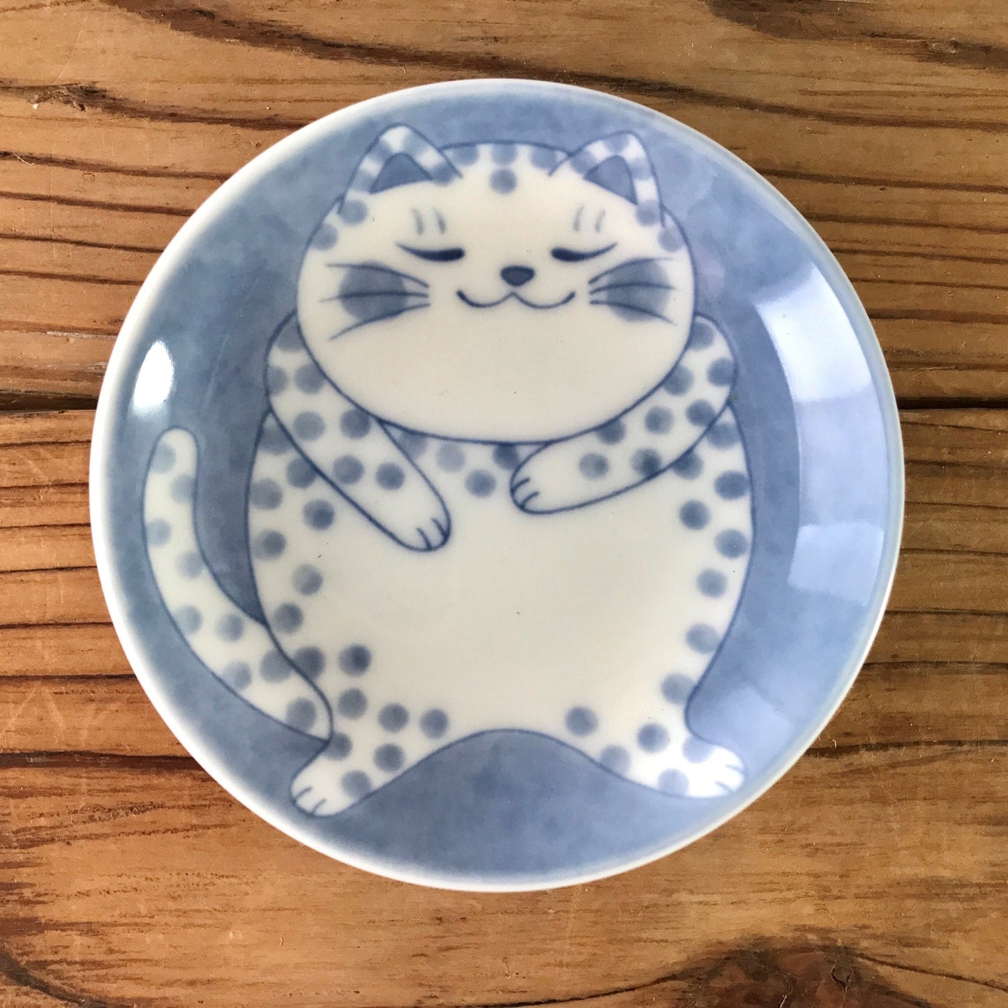 【25%OFF】特価品 軽量にゃん小皿 4柄