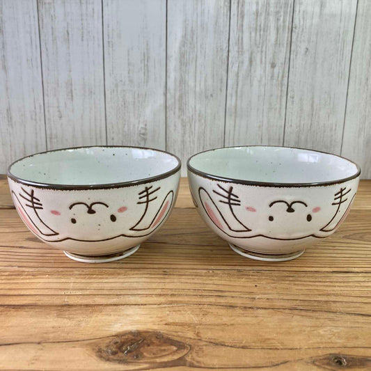 【31%OFF】ほっこり小丼 2個(ほっこりウサギ/ほっこりネコ)