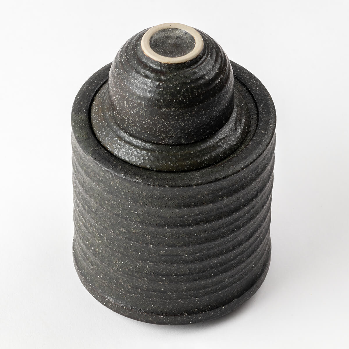 天正黒酒燗器 ぐい呑みのセット