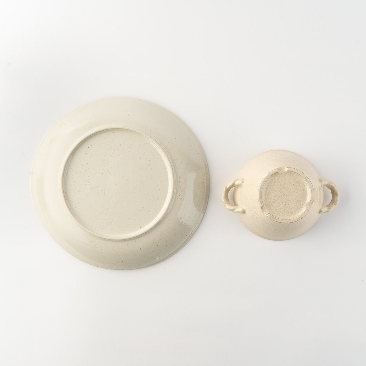 【特価品】ほっこり玉子型のパスタ皿&グラタンボウルペア