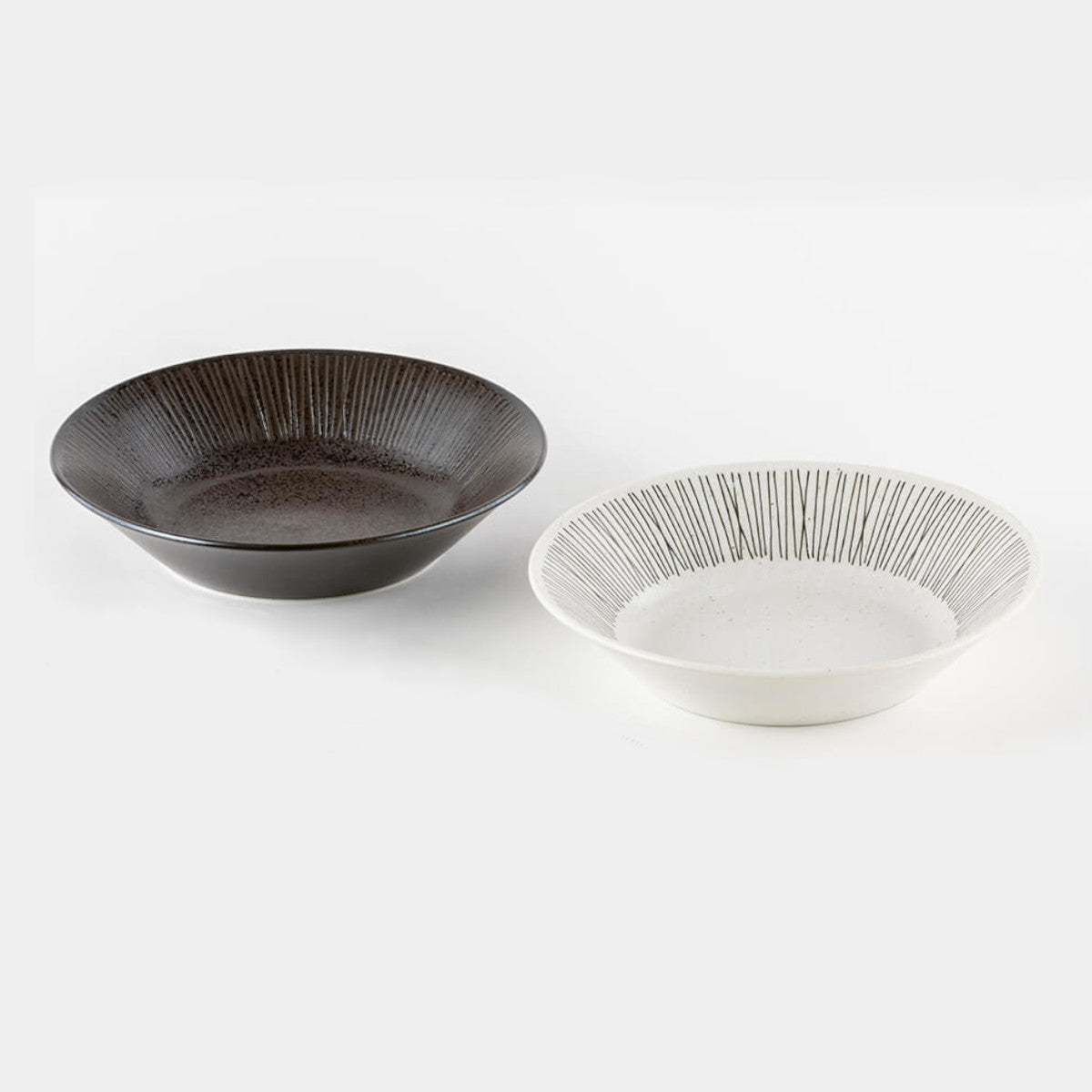 ブラン&ノワール パスタ皿(単品)