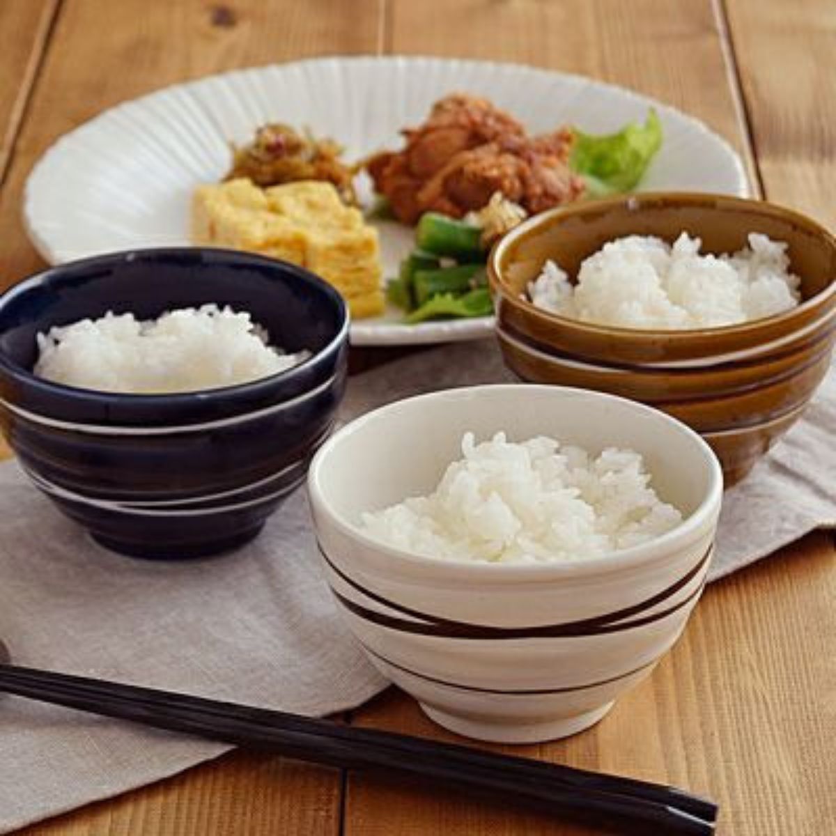 【minoruba】ご飯茶碗(小)らせん