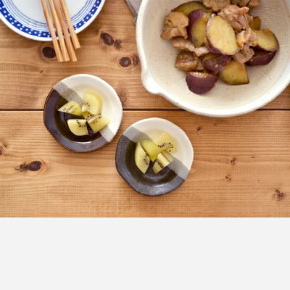 【minoruba】和食器 小皿 三色塗り分け