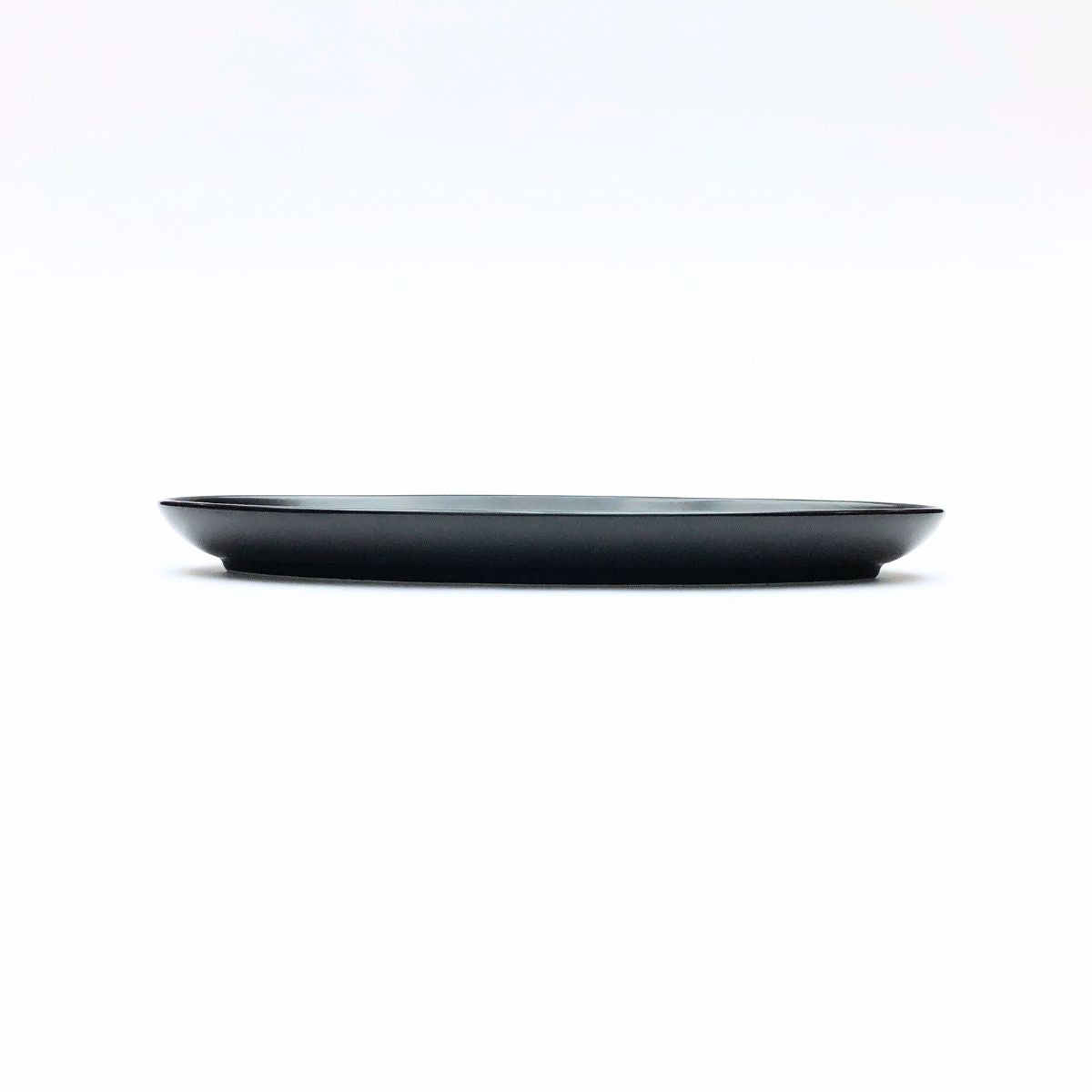 【数量限定】黒艶消し(マット)32cmオーバル皿