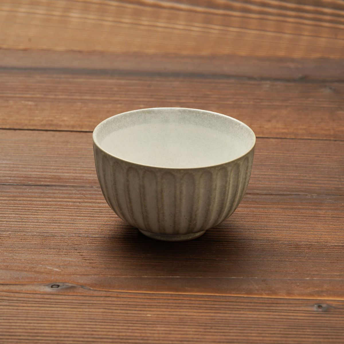 ポット茶器セット 粉引グレー
