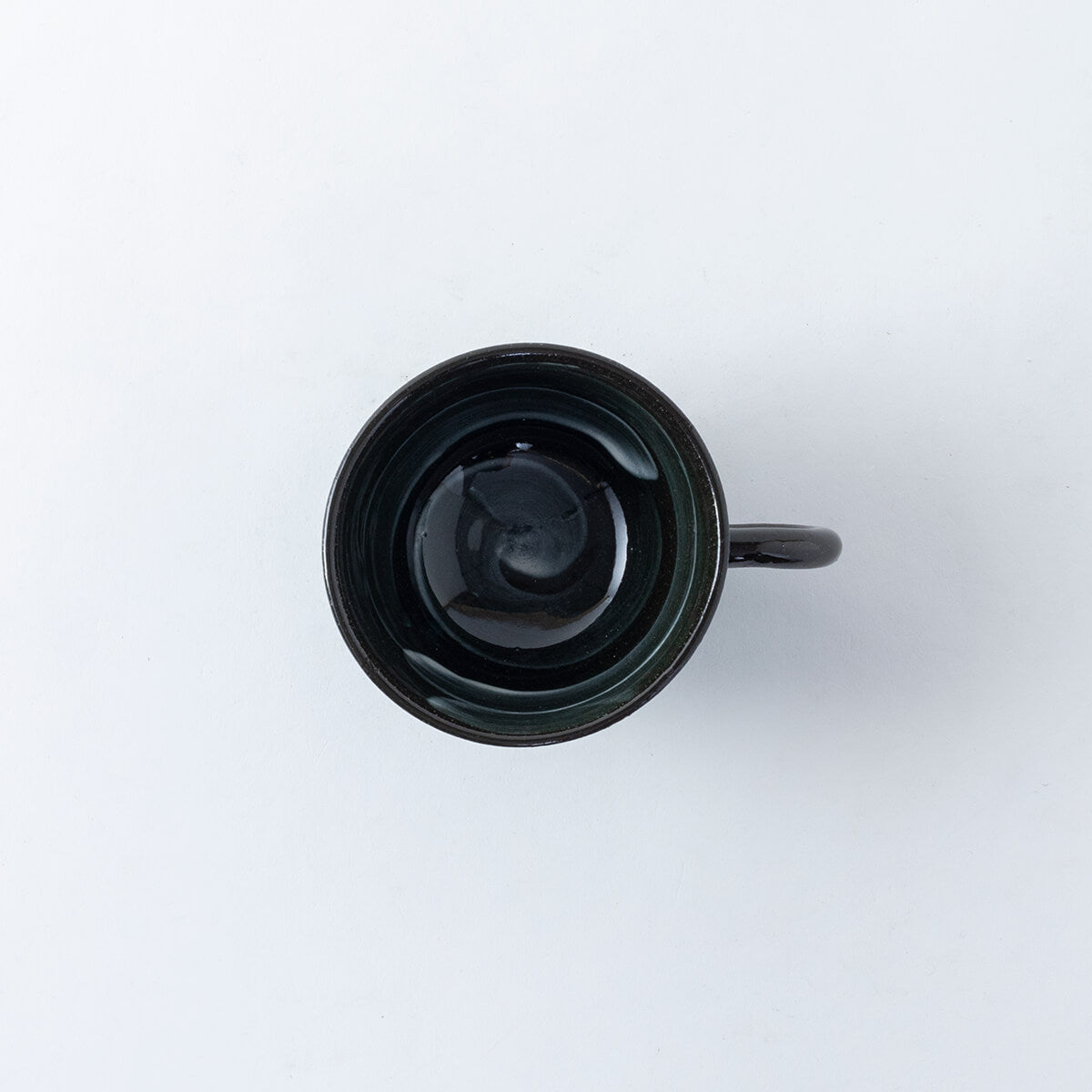 黒土丸紋 コーヒー碗皿