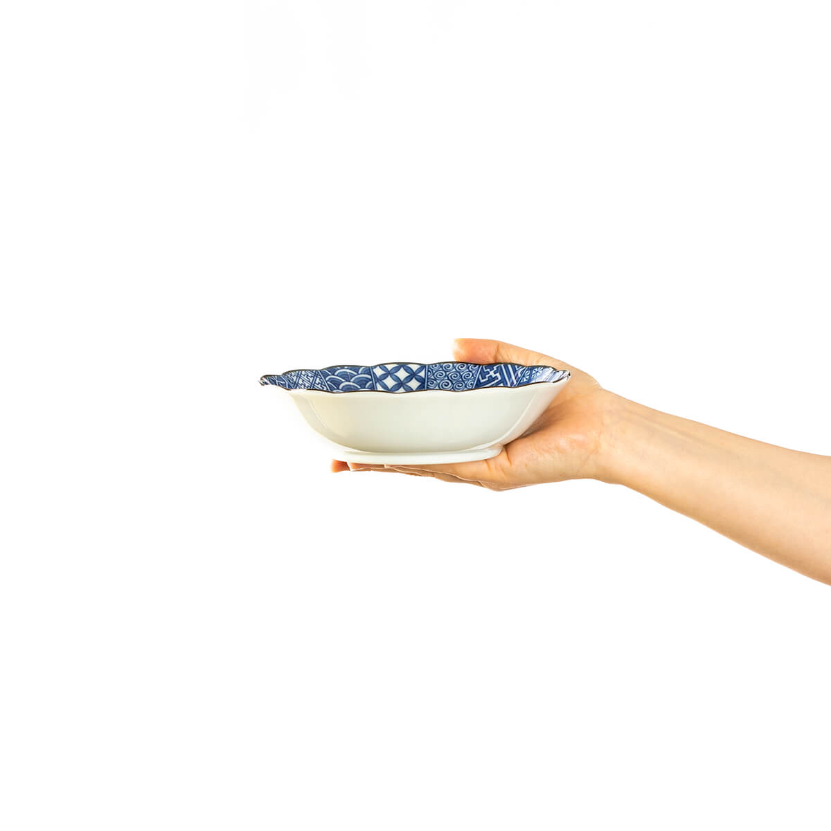 染付祥瑞 煮物鉢 3Pセット