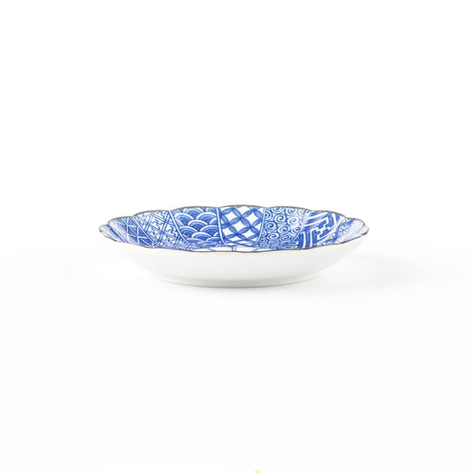 染付祥瑞 中皿 3Pセット