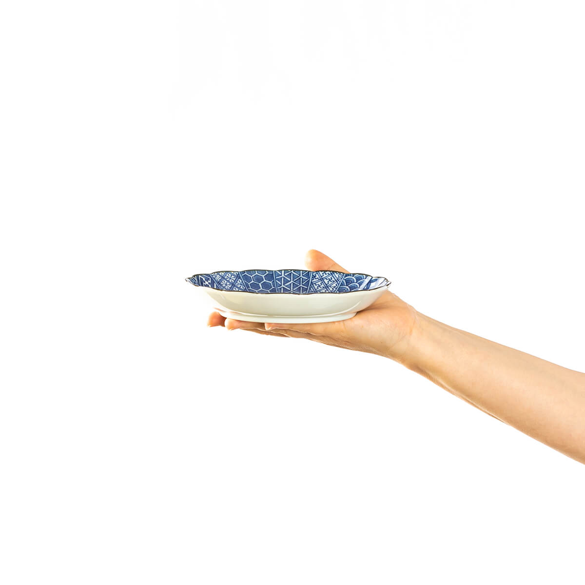 染付祥瑞 中皿 3Pセット