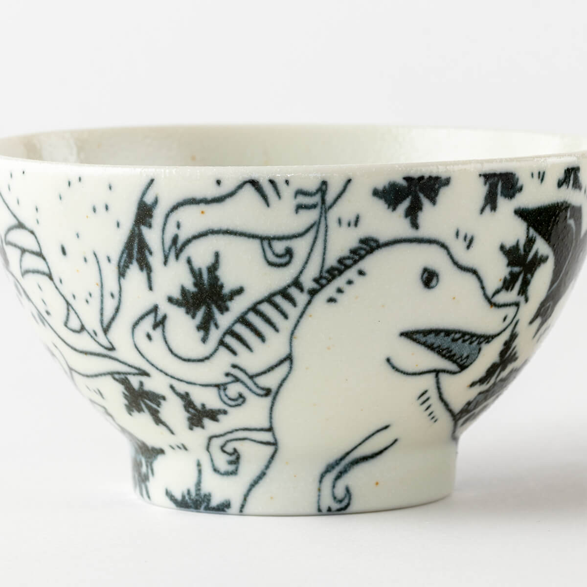 【33%OFF】特価品 ほのぼの生き物図鑑 茶碗 3点