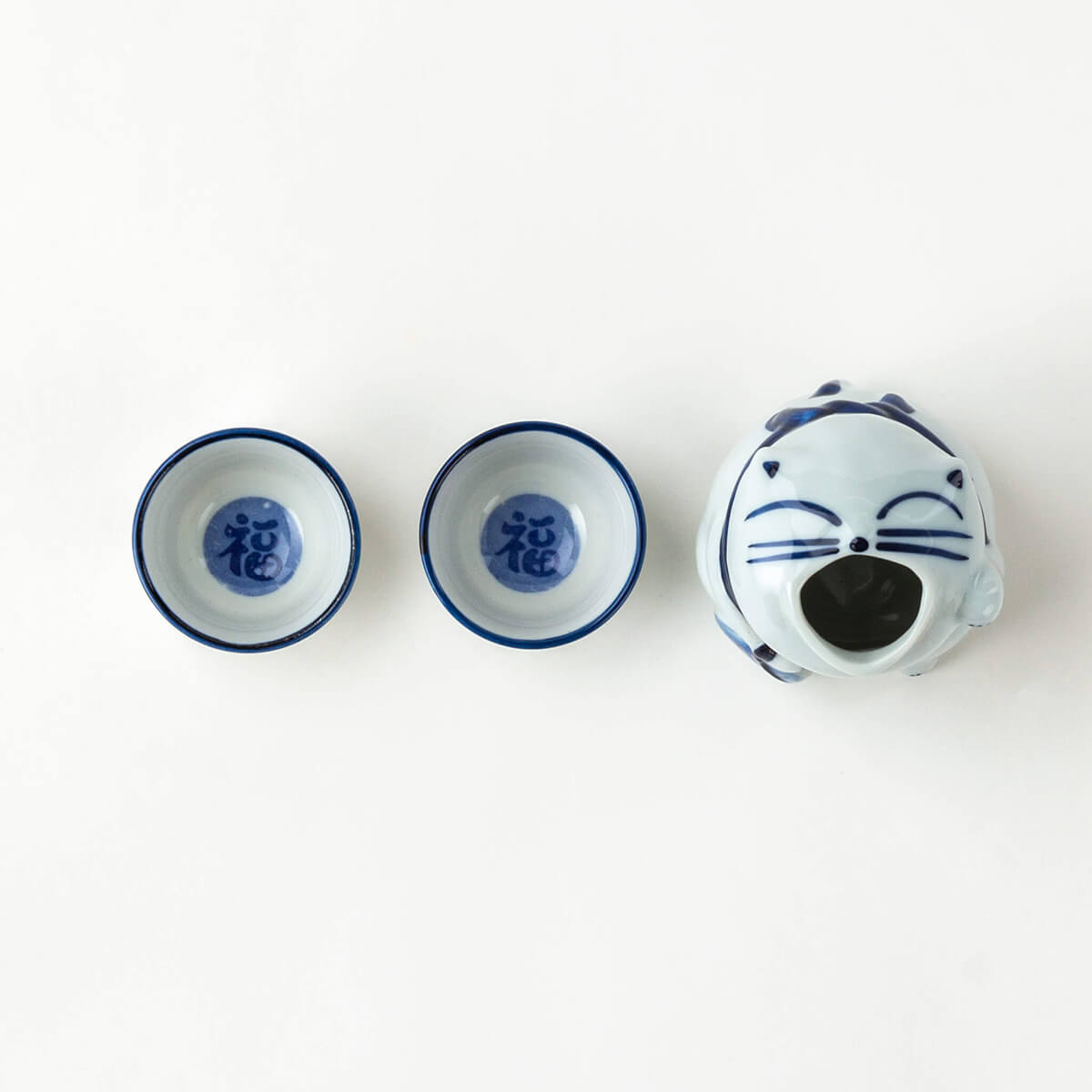 【33%OFF】特価品 「招き猫」酒器セット