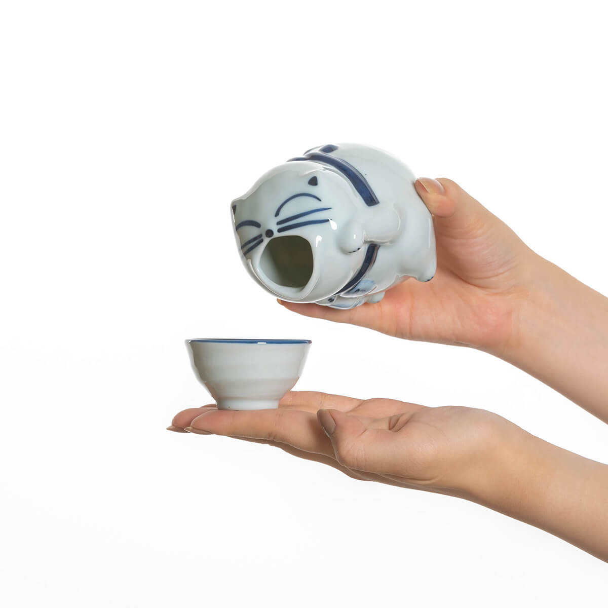 【33%OFF】特価品 「招き猫」酒器セット