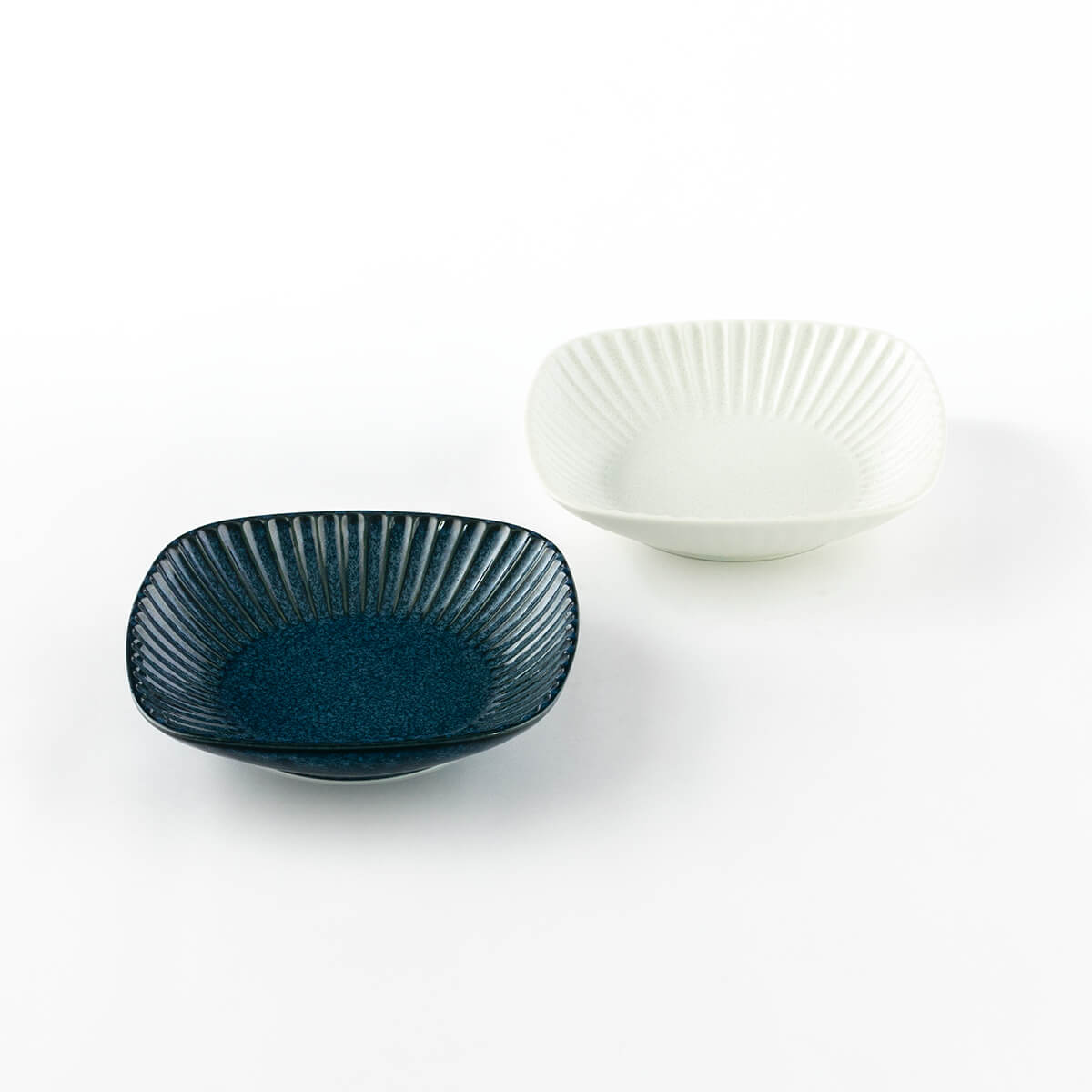 21%OFF】特価品 しのぎ正角鉢ﾍﾟｱ – 陶土う庵