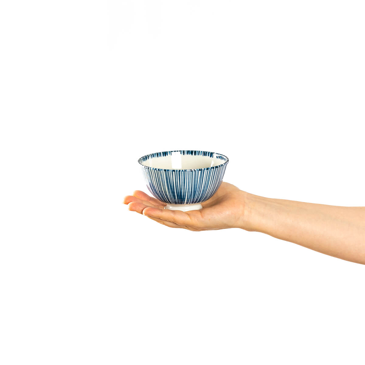 軽量茶碗5個セット 線十草