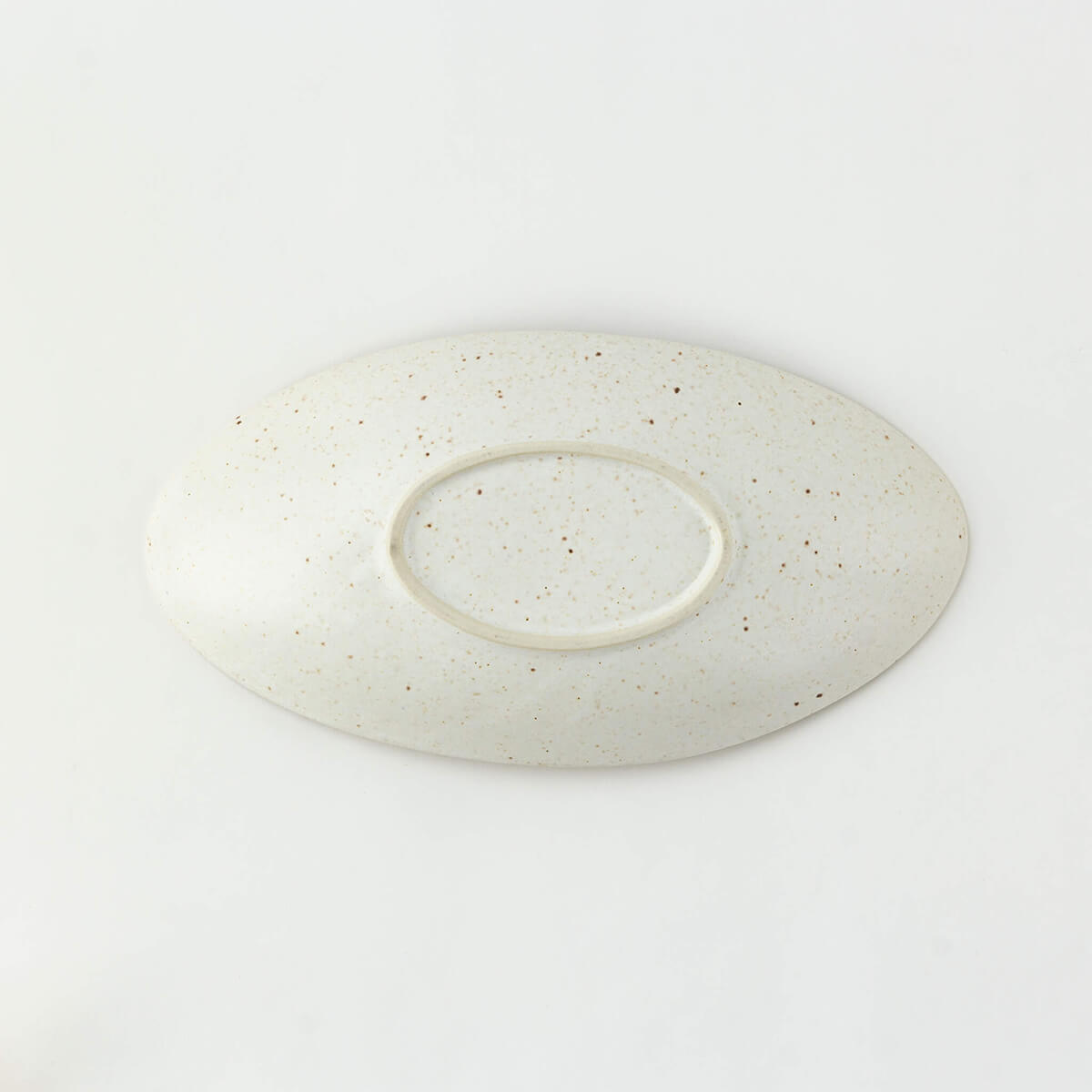 【30%OFF】在庫限り 白釉オーバルディッシュ ペアセット