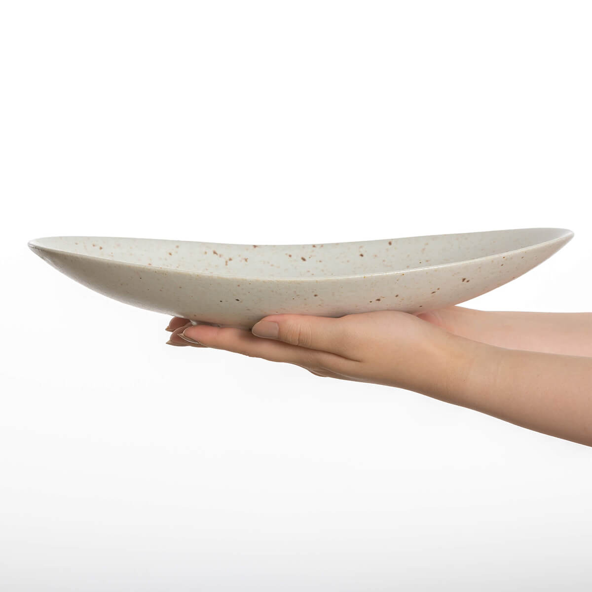 【30%OFF】在庫限り 白釉オーバルディッシュ ペアセット