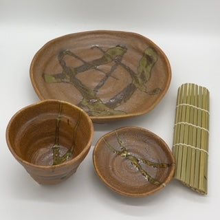 【30%OFF】特価品 伊賀織部ざるそば一式揃