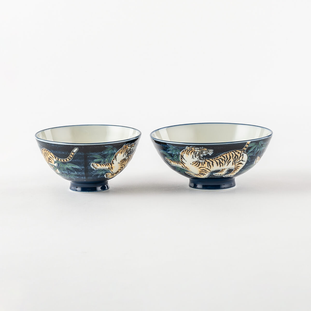 【20%OFF】特価品 寅の絵付け 夫婦茶碗