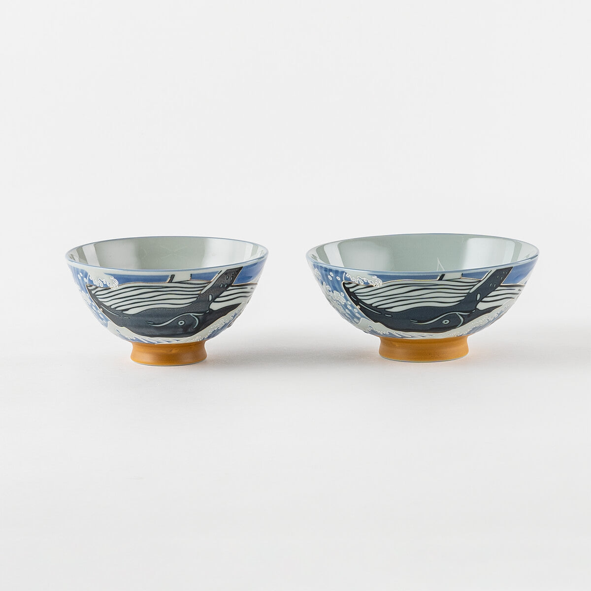 【20%OFF】特価品 日の出鯨 夫婦茶碗