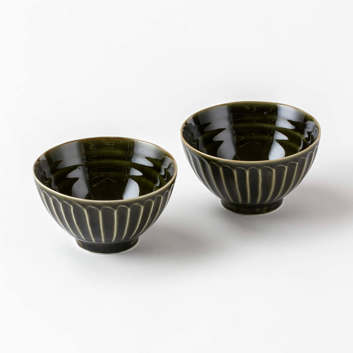小菊飯碗 ICオリベ 2点セット