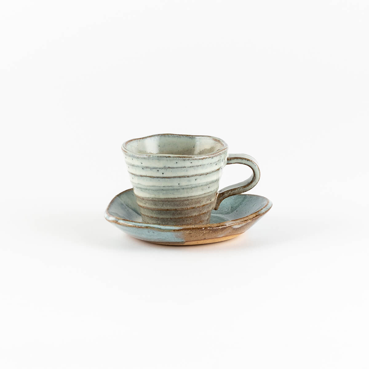 グリンうのふさざ波コーヒー碗皿