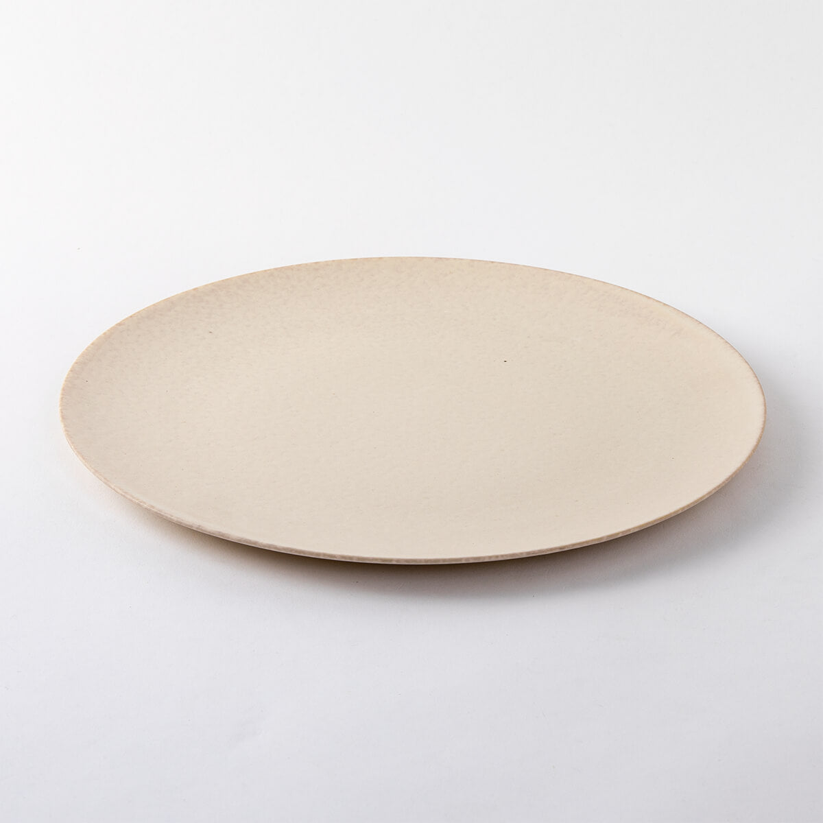 グレージュ白皿大小28cmと18cm