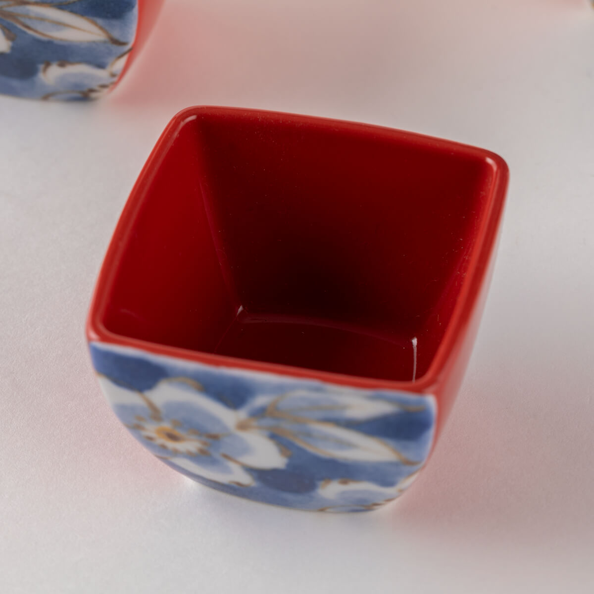 四季彩 染桜冷酒器揃