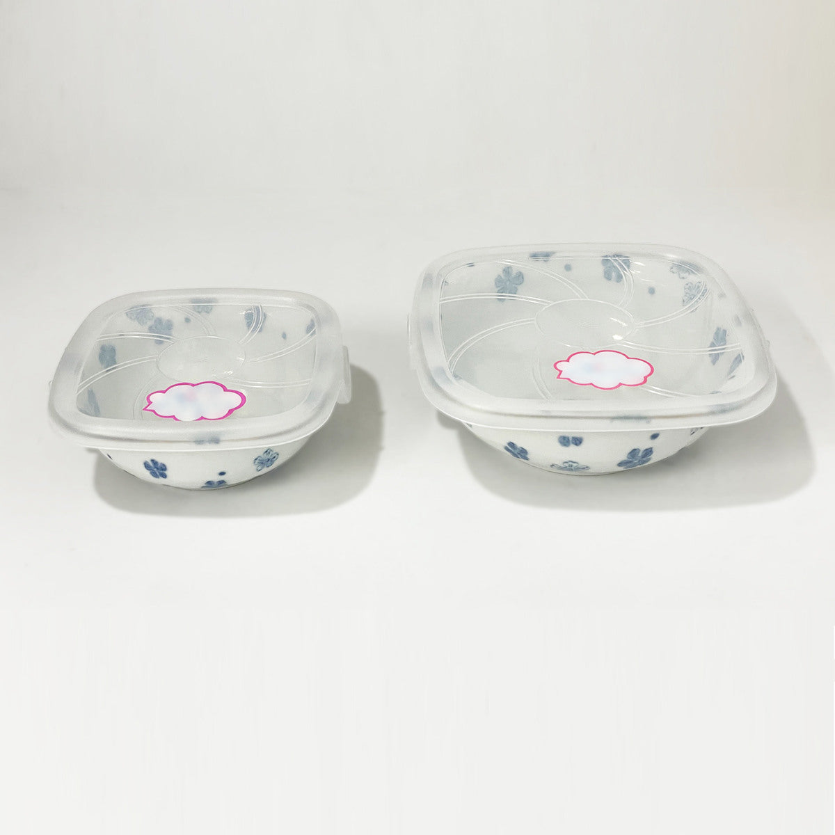なでしこ角ノンラップ鉢2点セット