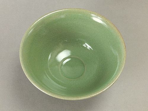 【雅山窯】高麗青磁茶碗(桐箱)