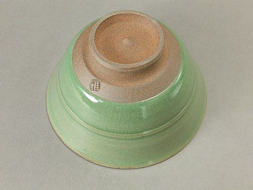 【雅山窯】高麗青磁茶碗(桐箱)