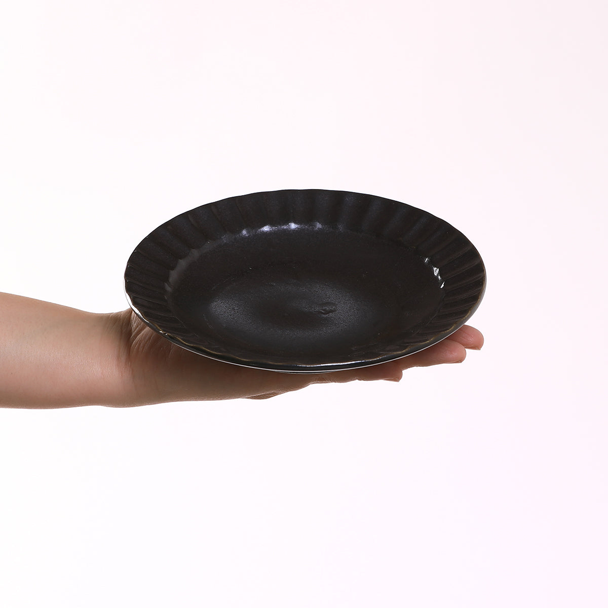 黒結晶しのぎ5.0皿