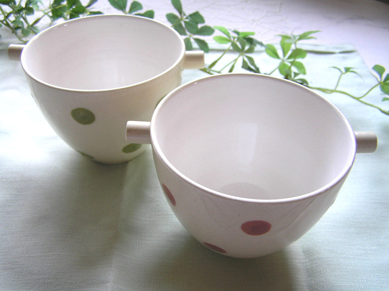 POPS 手付き カフェボウル 2P