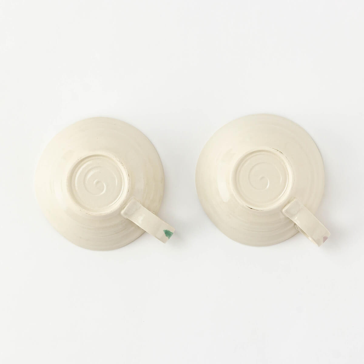 万葉庵オリジナル 緑彩ぶどうスープカップペア