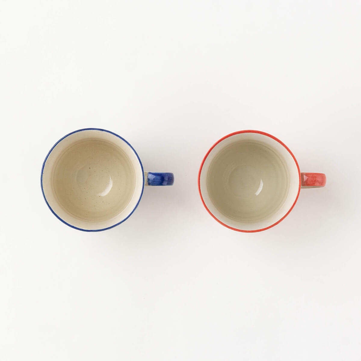 特価品 万葉庵オリジナル 粉引唐草(こびきからくさ)軽々マグペア