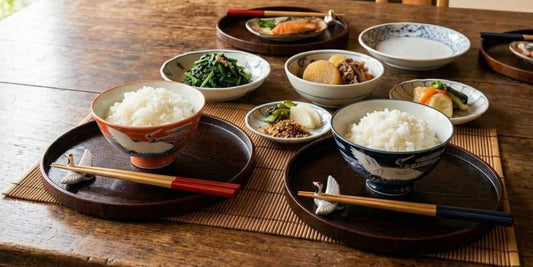 「鶴 夫婦茶碗」が再入荷しました