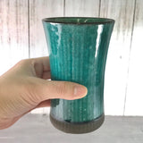 トルコ釉　ビアカップ