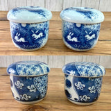 茶碗蒸し　2個（吹き墨うさぎ/梅祥瑞）