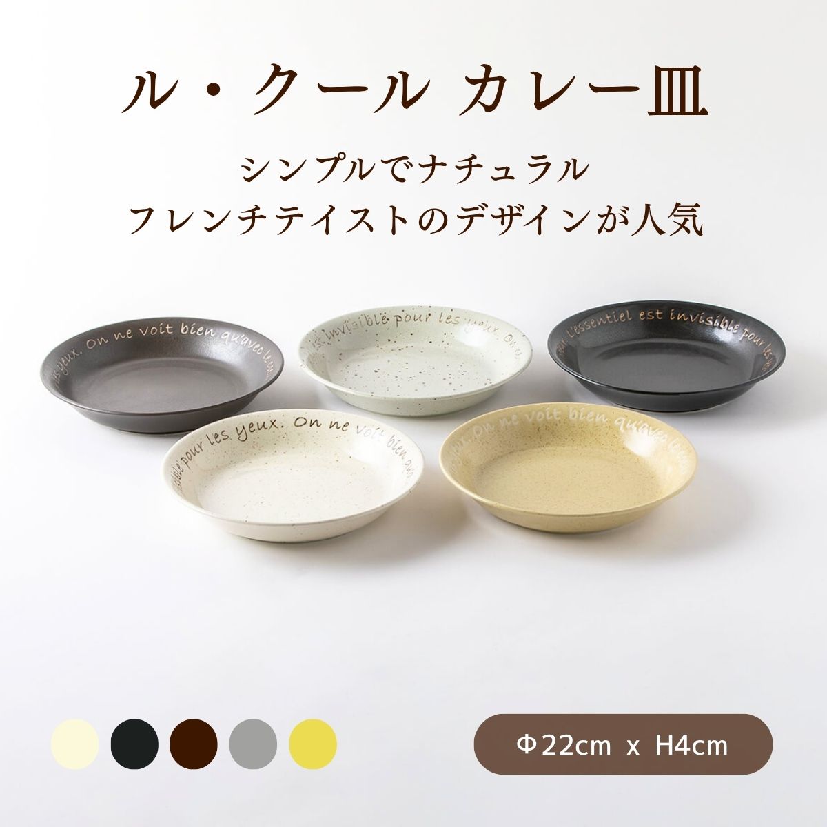 ル・クール　カレー皿