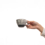 カフェオレカップ(トルコ釉/白釉)