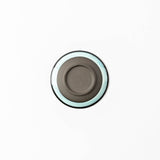黒土化粧しのぎ　3.0皿（ホワイト/グリーン/ブルー）
