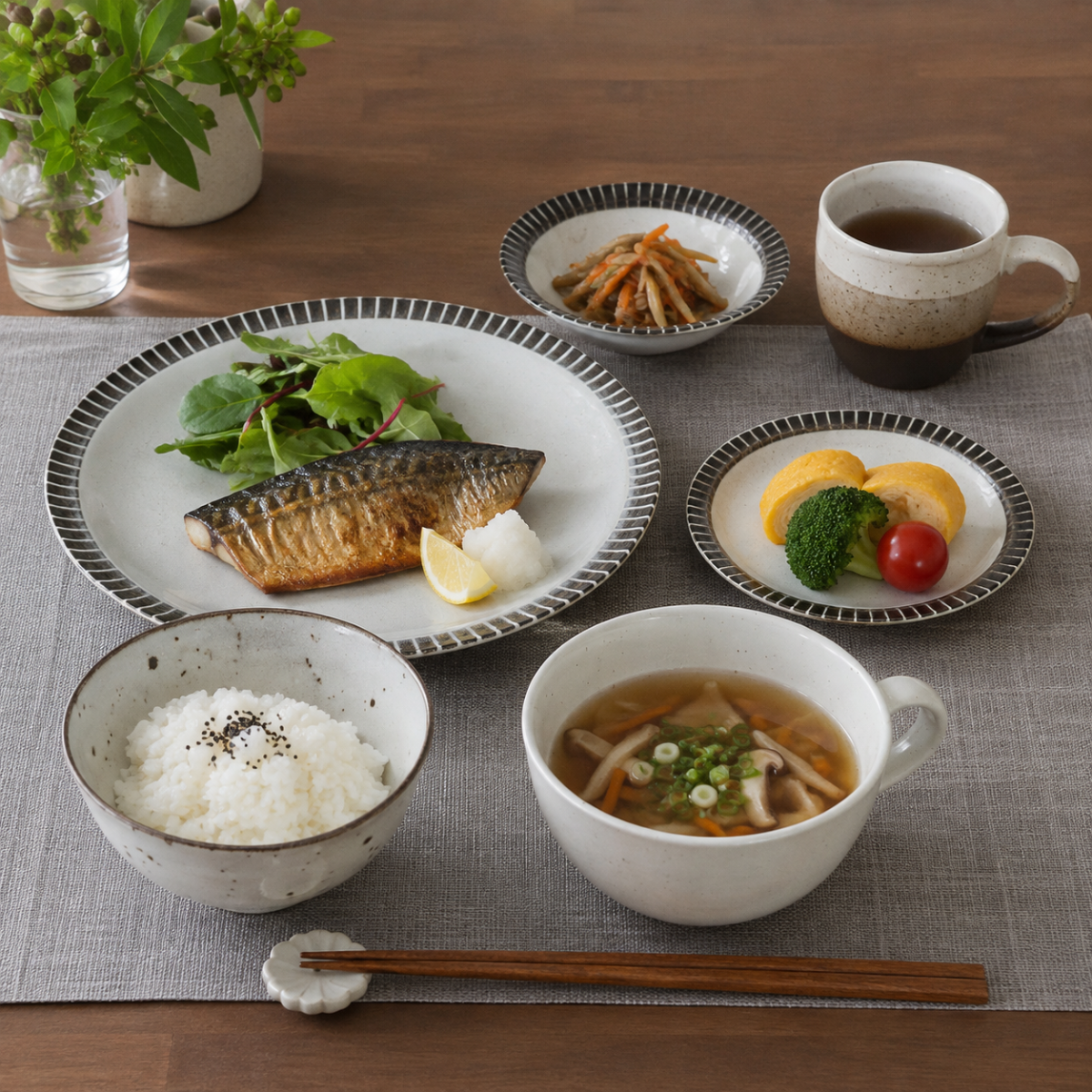 美濃焼 おうちごはん 6点セット