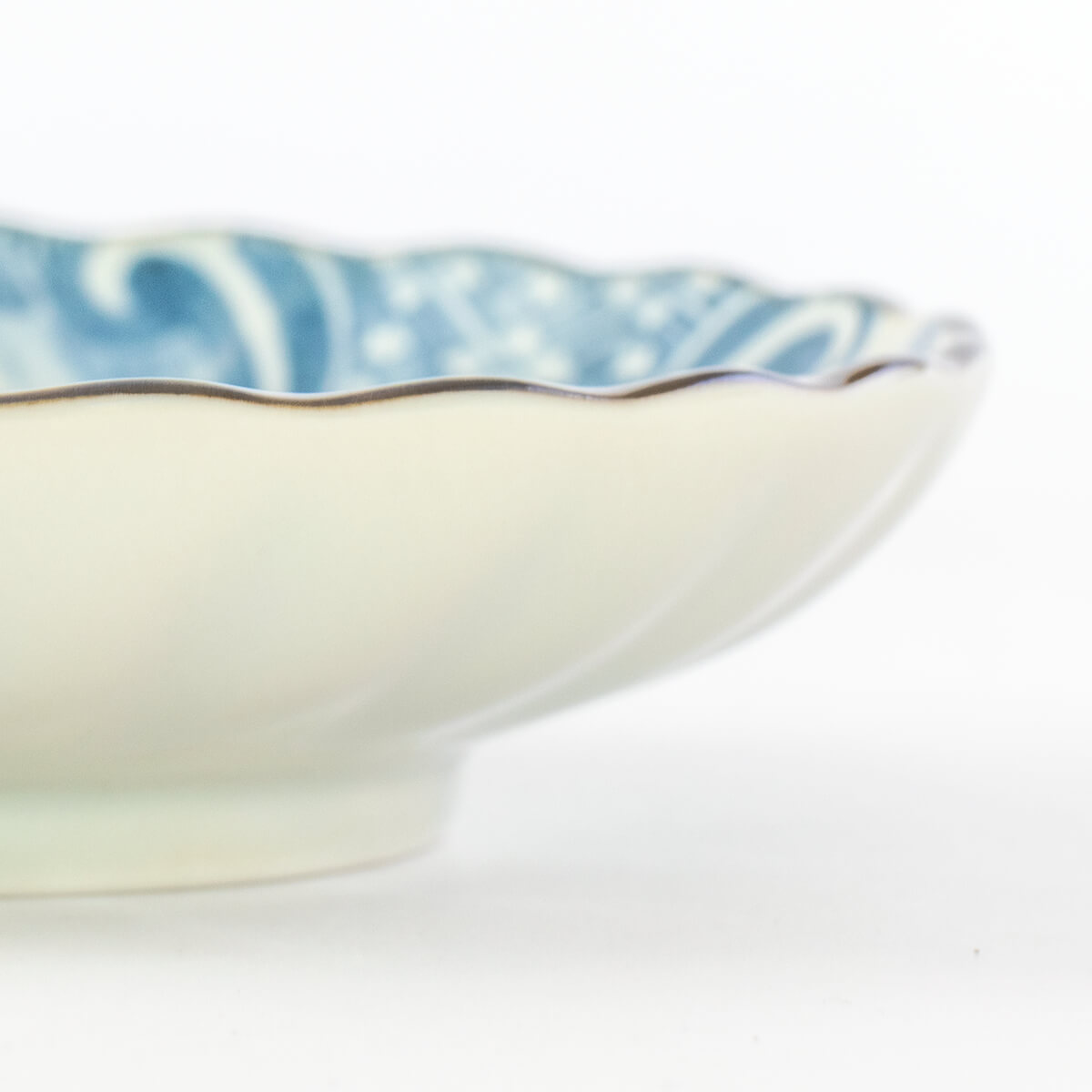 染付絵変り 中皿揃 – 陶土う庵