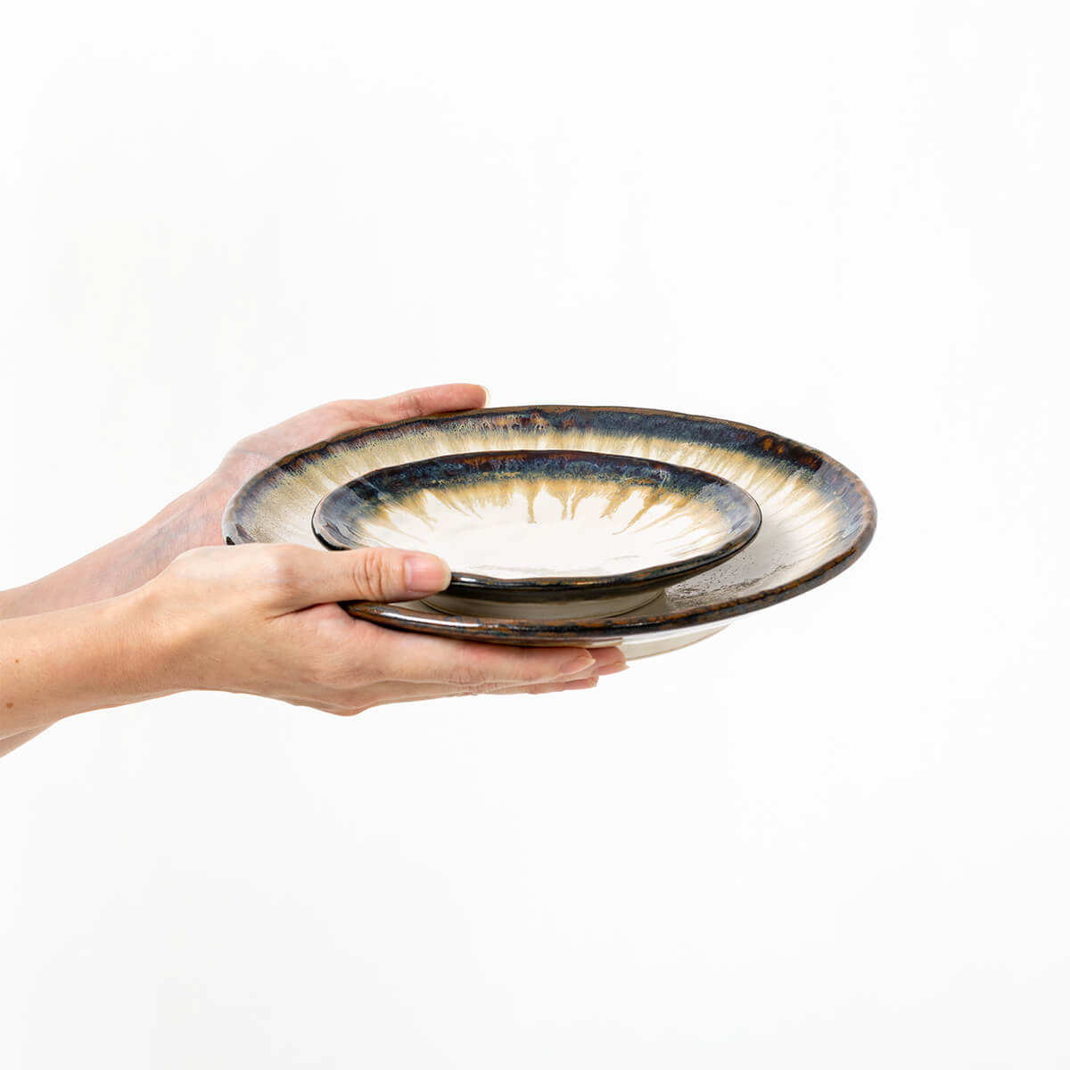 29%OFF】特価品 錆すだれ パスタ・取皿5組セット – 陶土う庵