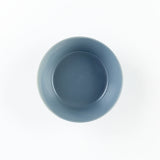 二明商店のRe-食器　「めぐり陶器」grace ボウルL　ブルーグレー