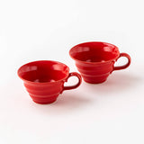 カラースープカップ赤２個