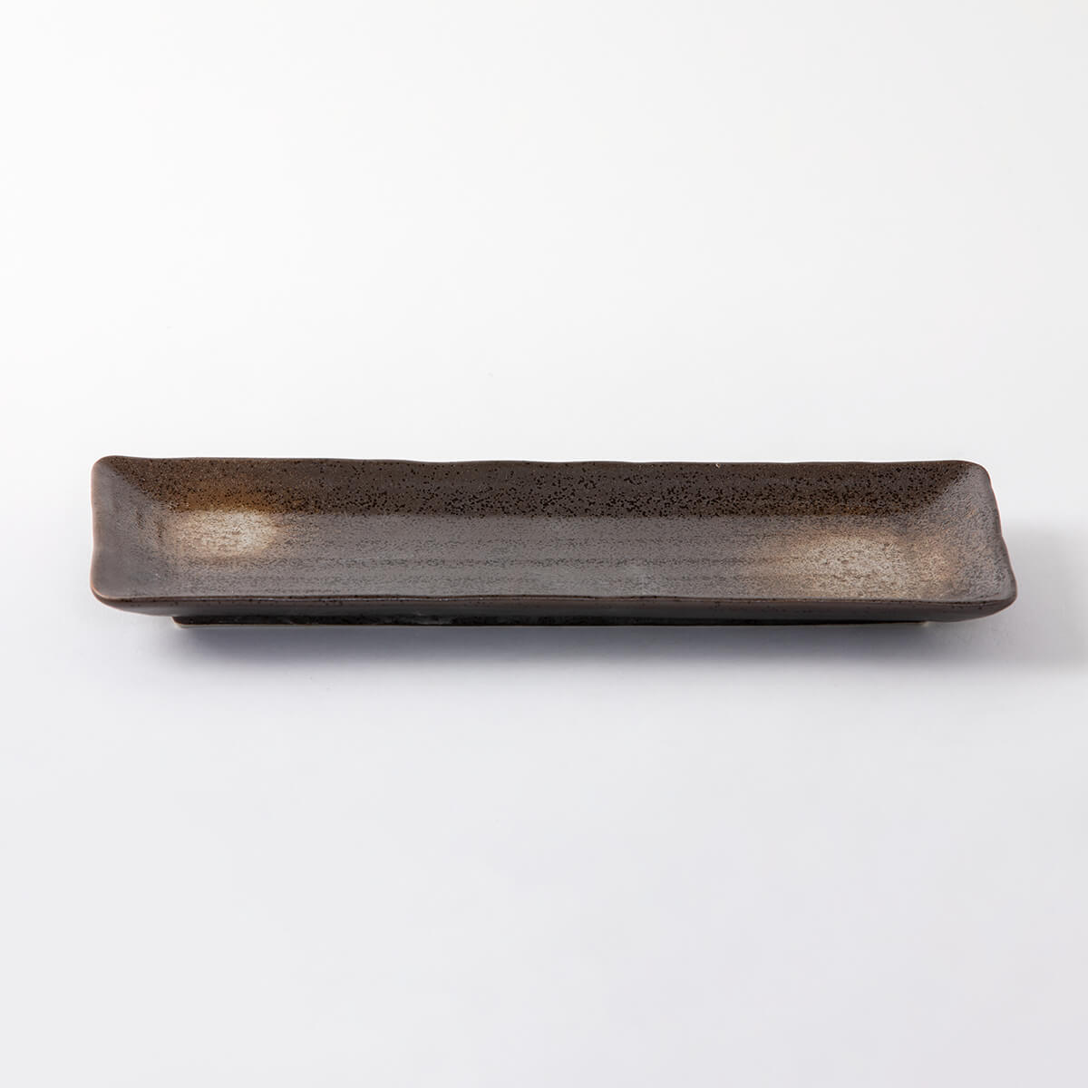 MORIYAMAブラック(茶結晶)深皿24cm7枚セット 六角皿 | COCOROSTORE